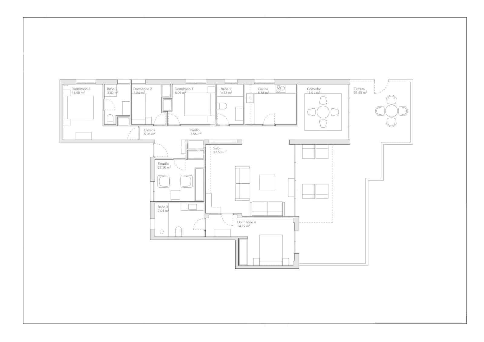 5 chambre Appartement de Plage à vendre à Javea / Xabia avec piscine - 1 200 000 € (Ref: 9735799)