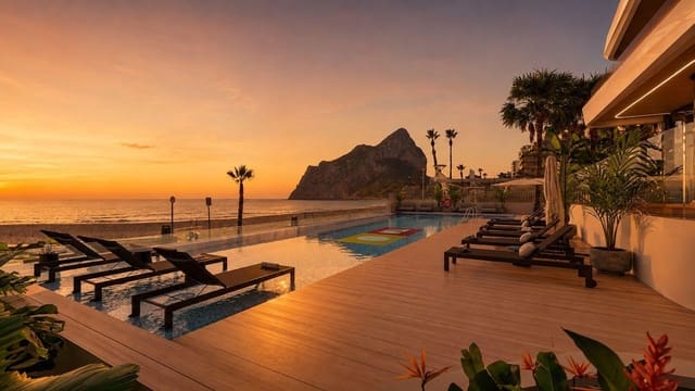 3 makuuhuone Kattohuoneisto myytävänä paikassa Levante - Playa Fossa, Calpe / Calp mukana uima-altaan - 1 710 000 € (Ref: 9849626)