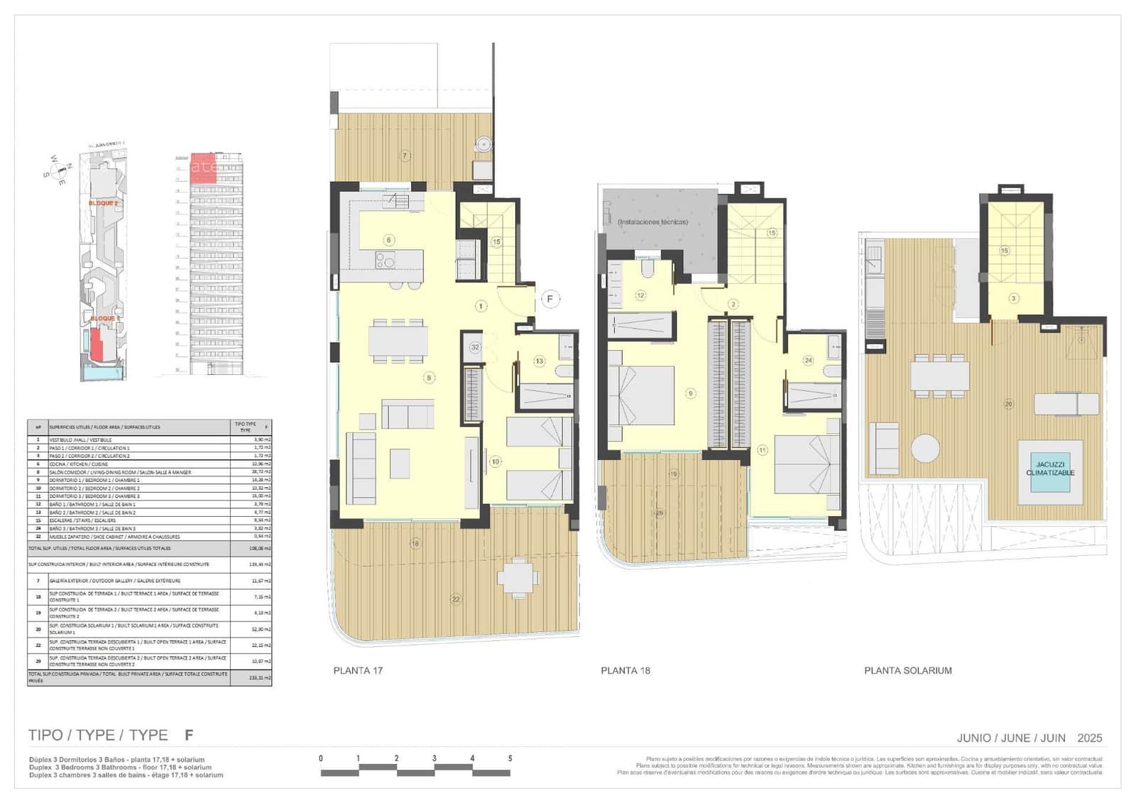 3 makuuhuone Kattohuoneisto myytävänä paikassa Calpe / Calp mukana uima-altaan - 1 710 000 € (Ref: 9849626)