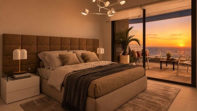 3 makuuhuone Kattohuoneisto myytävänä paikassa Levante - Playa Fossa, Calpe / Calp mukana uima-altaan - 1 315 000 € (Ref: 9849628)