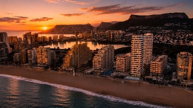 3 makuuhuone Kattohuoneisto myytävänä paikassa Levante - Playa Fossa, Calpe / Calp mukana uima-altaan - 1 315 000 € (Ref: 9849628)