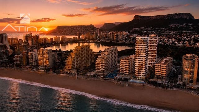 2 makuuhuone Huoneisto myytävänä paikassa Levante - Playa Fossa, Calpe / Calp mukana uima-altaan - 843 000 € (Ref: 9849629)