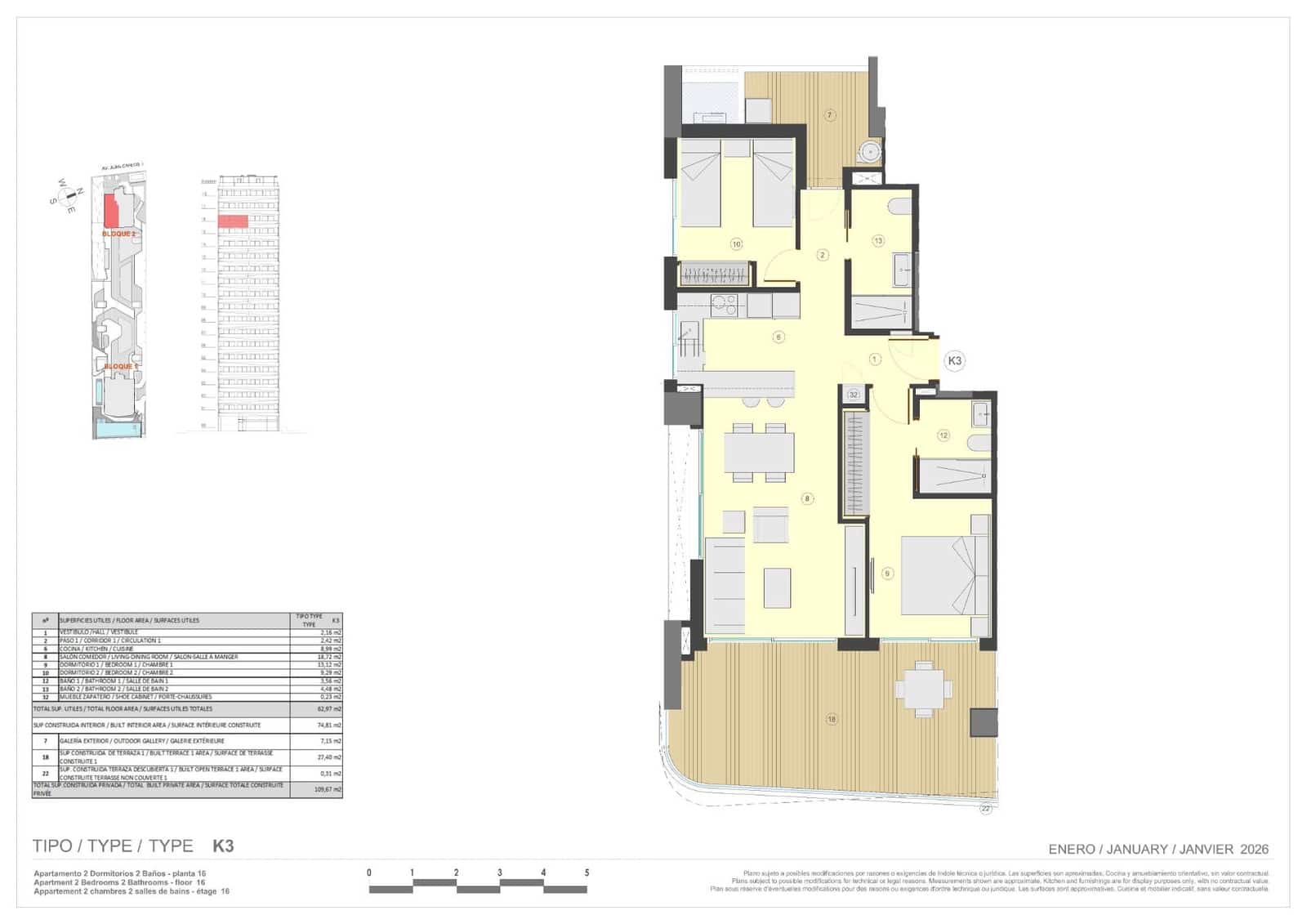 2 quarto Apartamento para venda em Calpe / Calp com piscina - 843 000 € (Ref: 9849629)