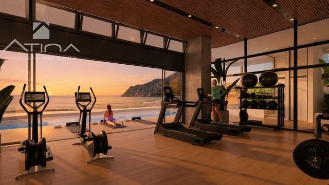 1 quarto Apartamento para venda em Levante - Playa Fossa, Calpe / Calp com piscina - 520 000 € (Ref: 9851953)