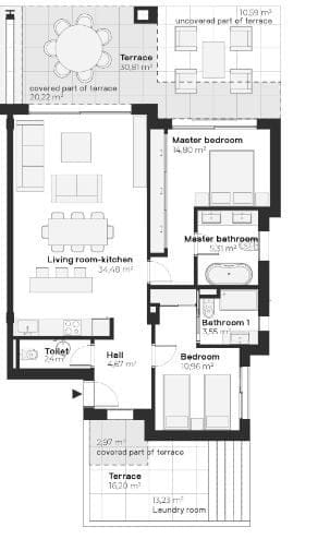 2 sypialnia Apartament na sprzedaż w Estepona - 500 000 € (Ref: 8573282)
