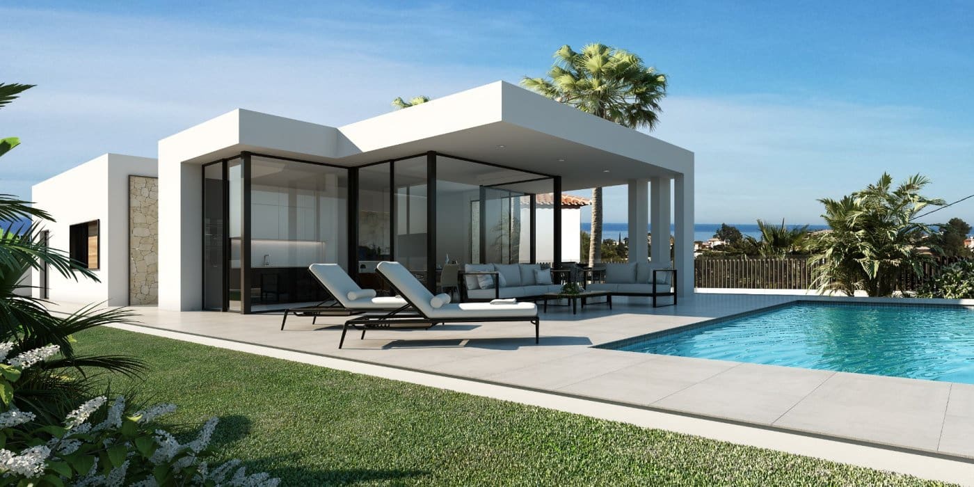 Chalet de 3 habitaciones en Dénia en venta con piscina - 985.000 € (Ref: 6454342)