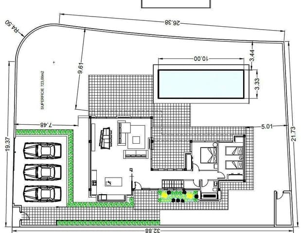 4 Zimmer Villa zu verkaufen in Dénia mit Pool Garage - 1.350.000 € (Ref: 6856003)