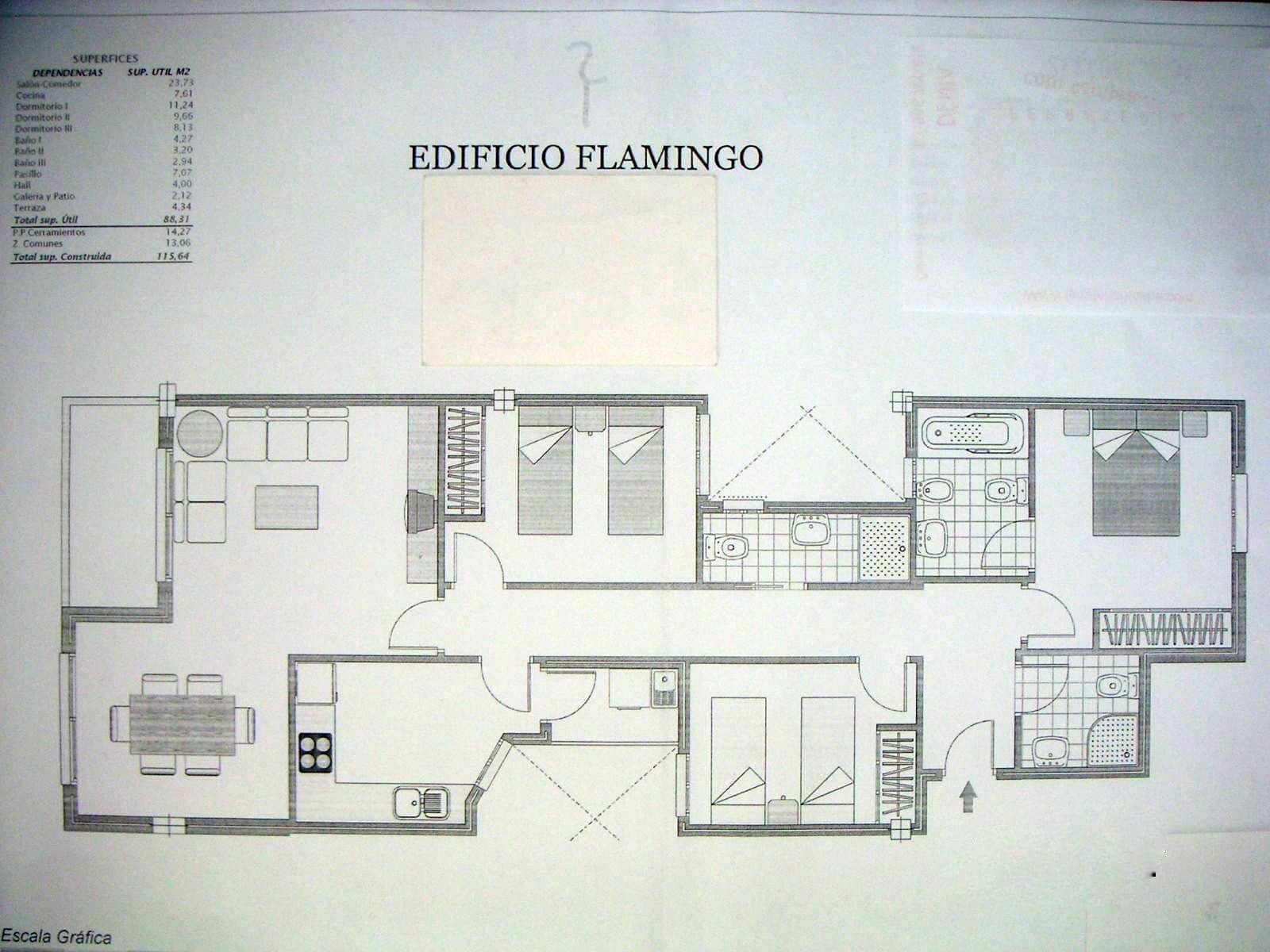 3 bedroom Flat for sale in Denia with garage - € 269,000 (Ref: 8979322)