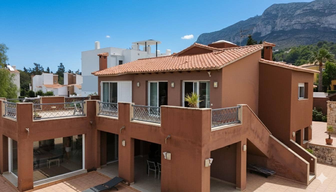 4 makuuhuone Huvila myytävänä paikassa Denia mukana uima-altaan 
autotalli - 1 200 000 € (Ref: 9202571)