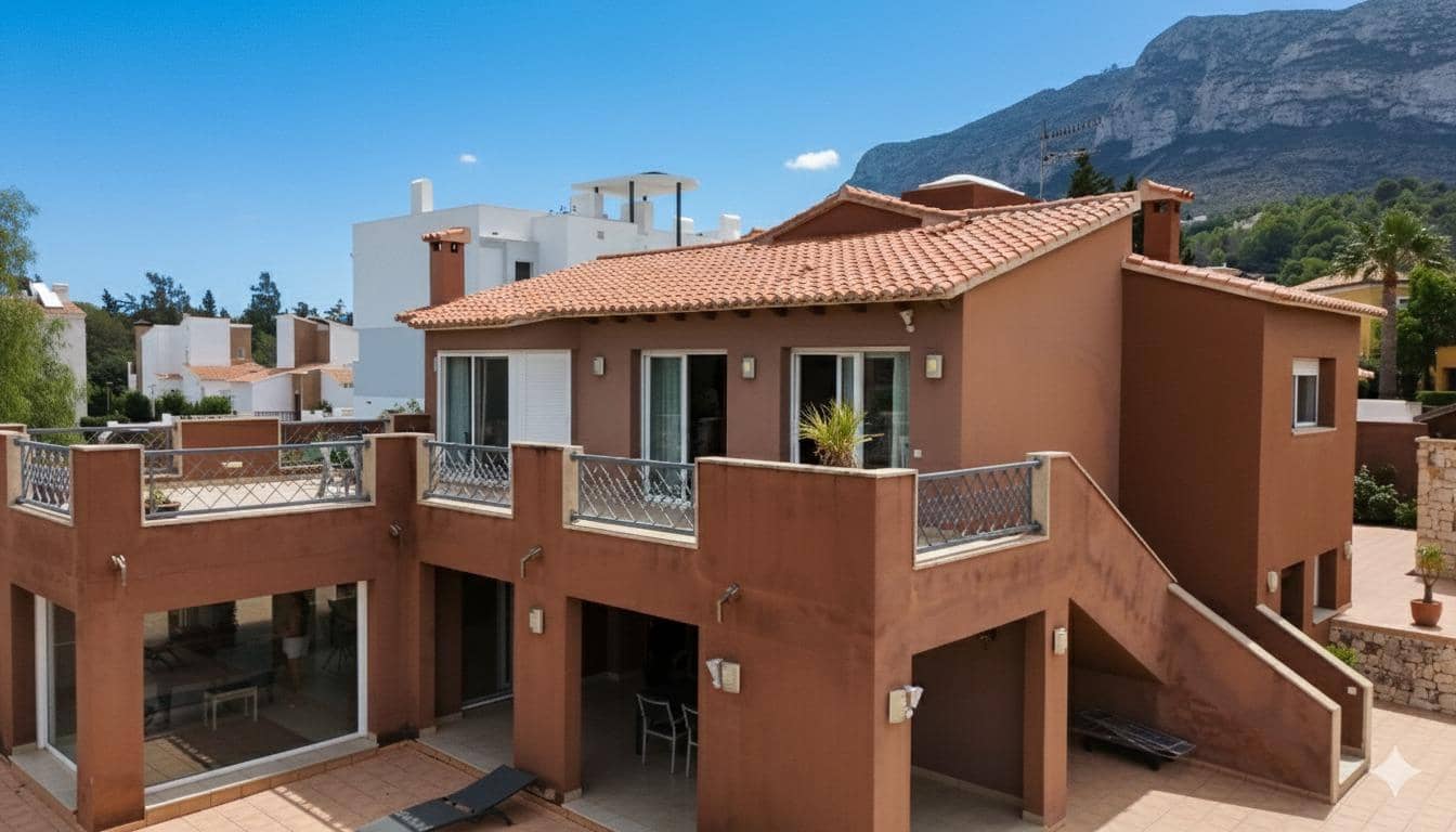 4 makuuhuone Huvila myytävänä paikassa Denia mukana uima-altaan 
autotalli - 1 200 000 € (Ref: 9202571)