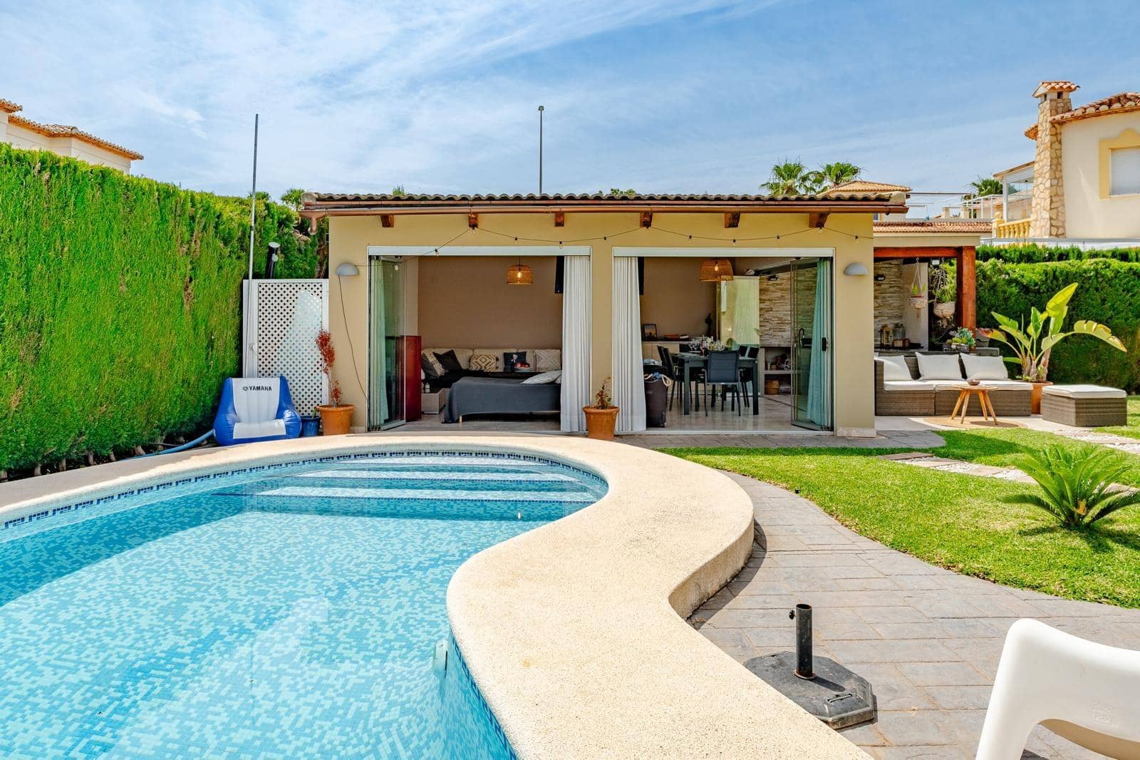 4 soverom Villa til leie i Denia med svømmebasseng garasje - € 2 300 (Ref: 9276484)