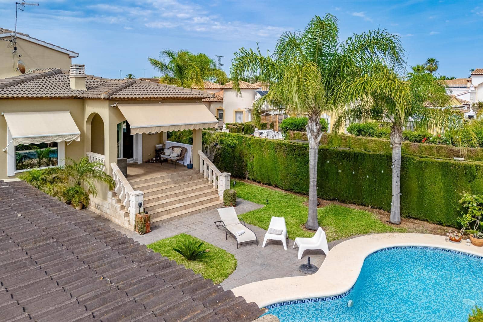 4 soverom Villa til leie i Denia med svømmebasseng garasje - € 2 300 (Ref: 9276484)