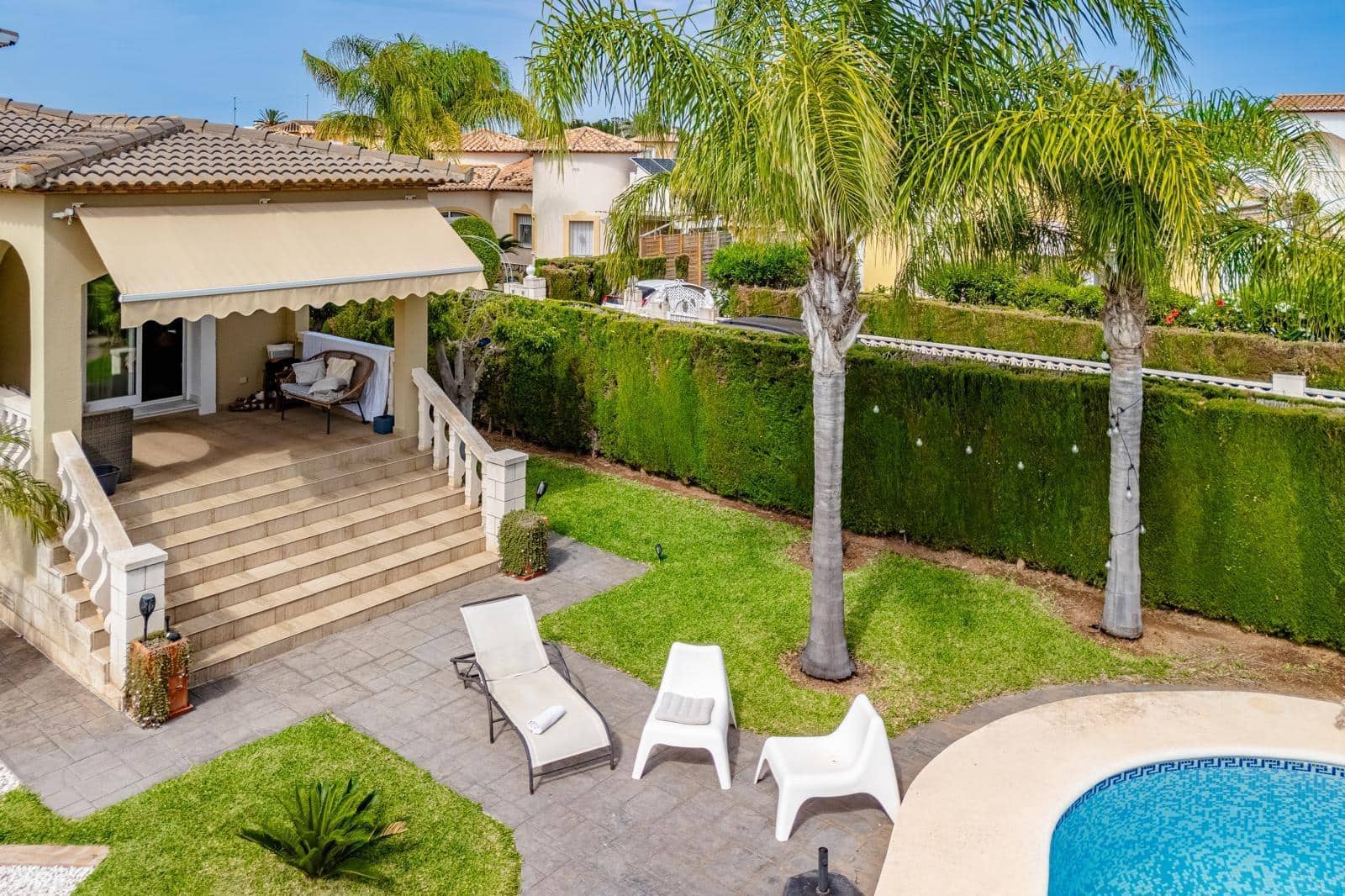 4 soverom Villa til leie i Denia med svømmebasseng garasje - € 2 300 (Ref: 9276484)