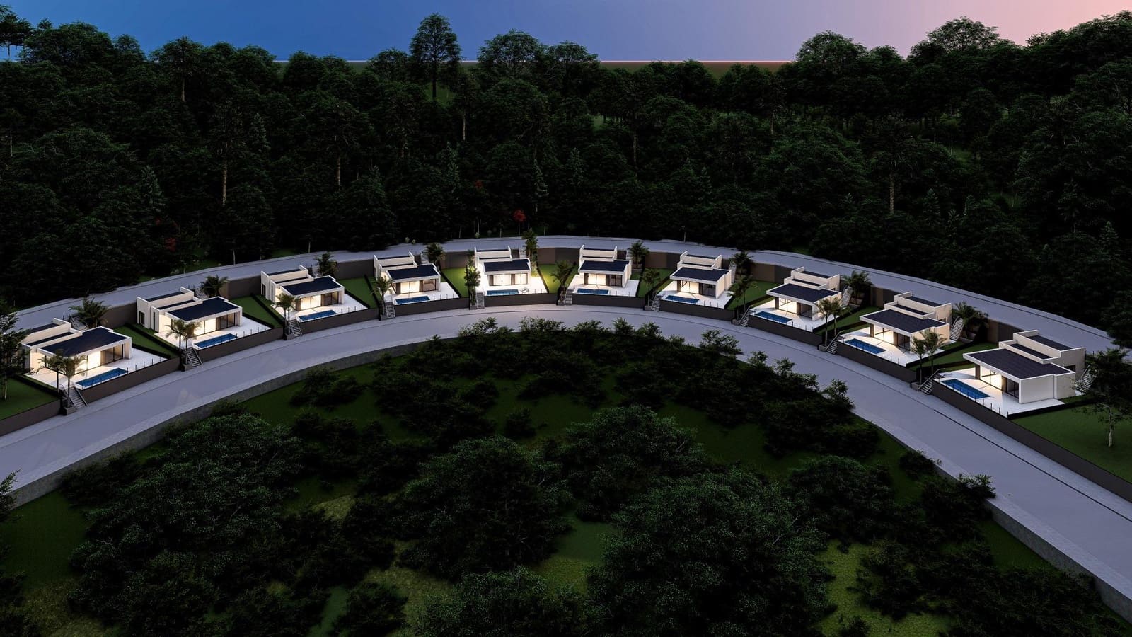 3 sypialnia Willa na sprzedaż w Monte Solana z basenem garażem - 529 000 € (Ref: 9374577)