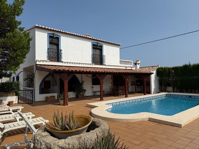 6 chambre Finca/Maison de Campagne à vendre à Pedreguer avec piscine garage - 985 000 € (Ref: 9431004)