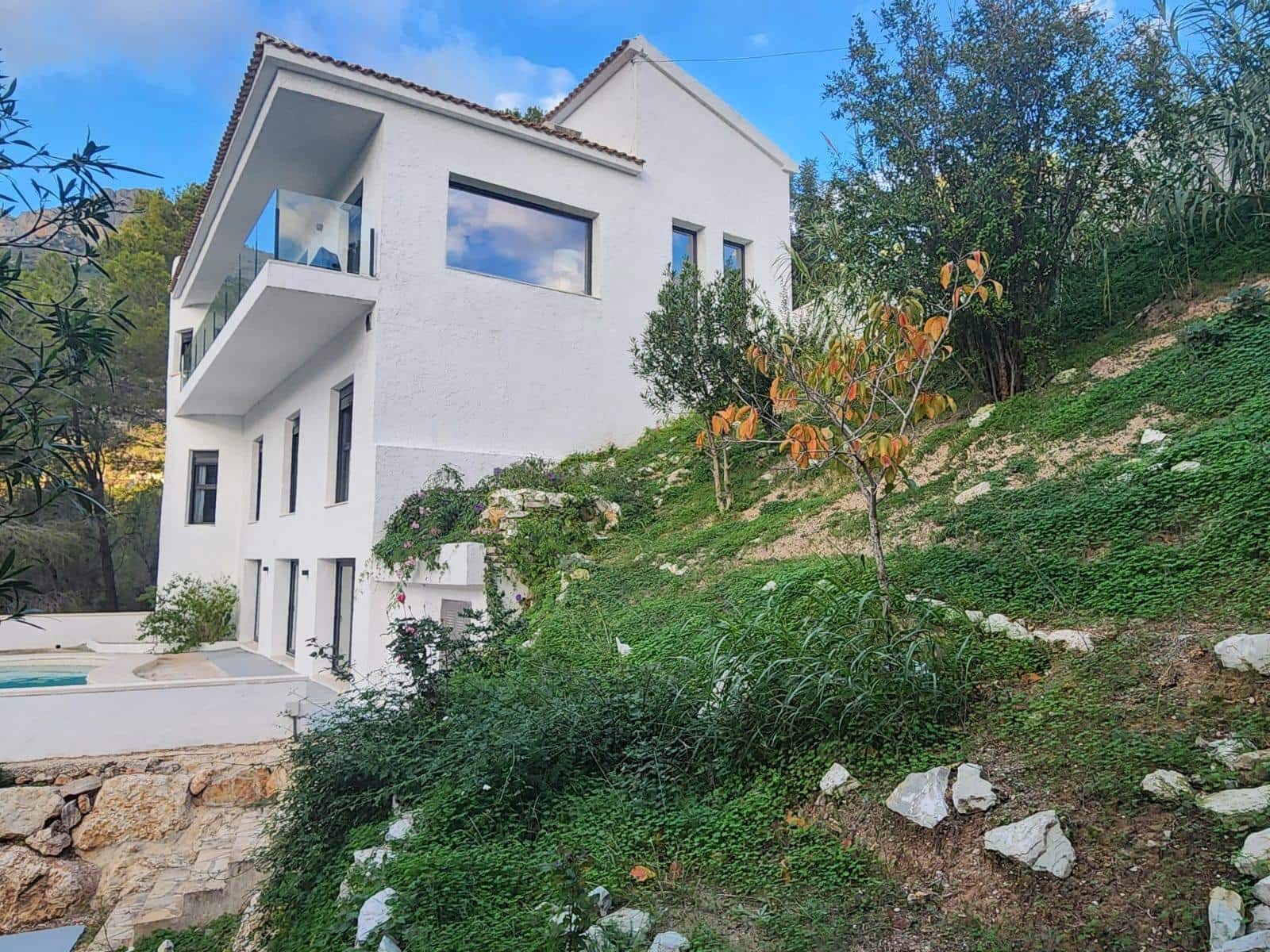 5 soverom Villa til salgs i Altea la Vella med svømmebasseng garasje - € 980 000 (Ref: 9450395)