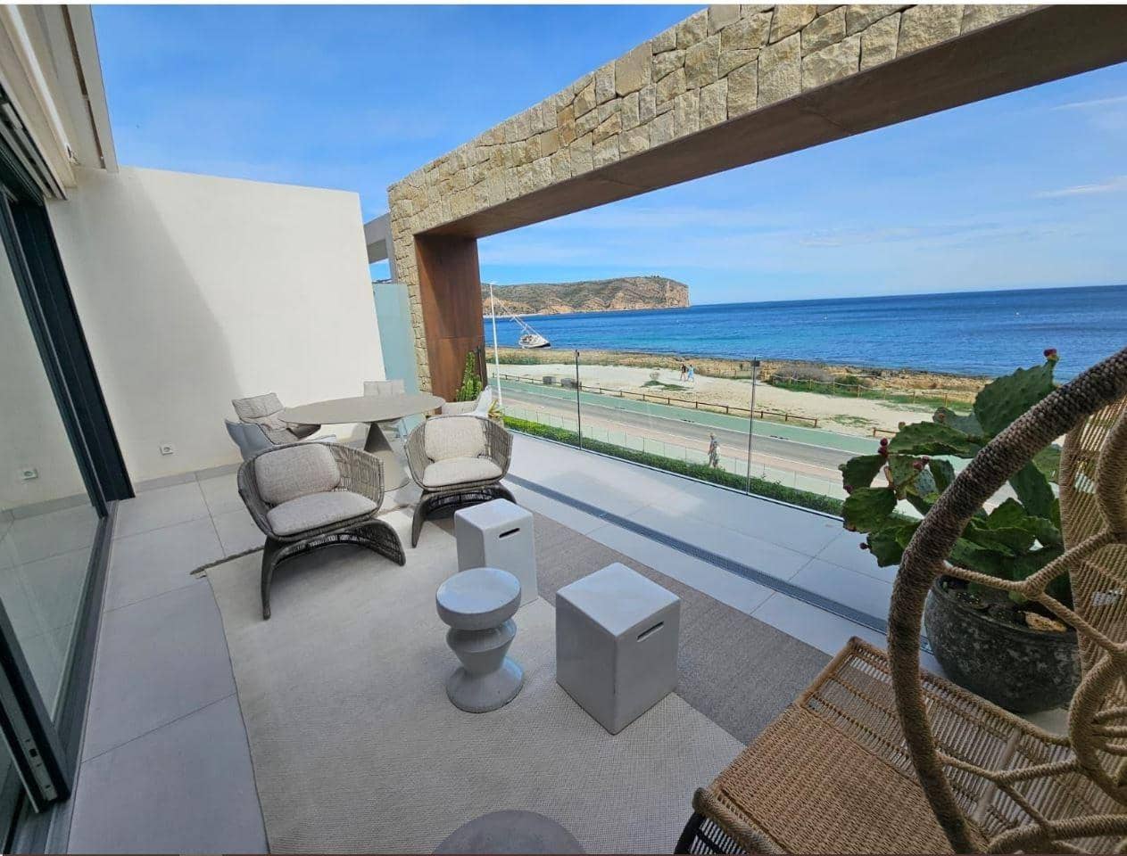 3 makuuhuone Kattohuoneisto vuokrattavana paikassa Javea / Xabia mukana uima-altaan 
autotalli - 4 500 € (Ref: 9482119)