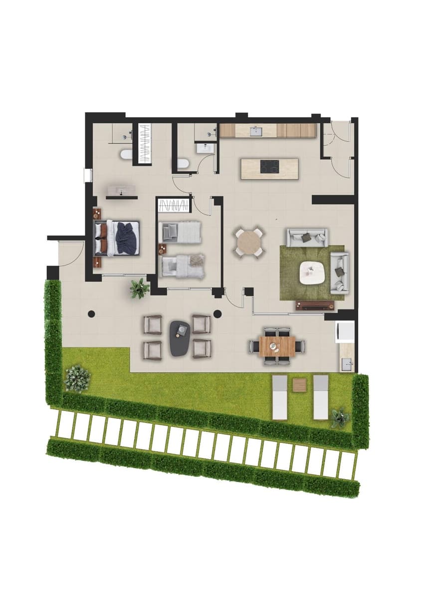 3 Zimmer Apartment zu verkaufen in La Sella mit Pool - 495.000 € (Ref: 9735698)