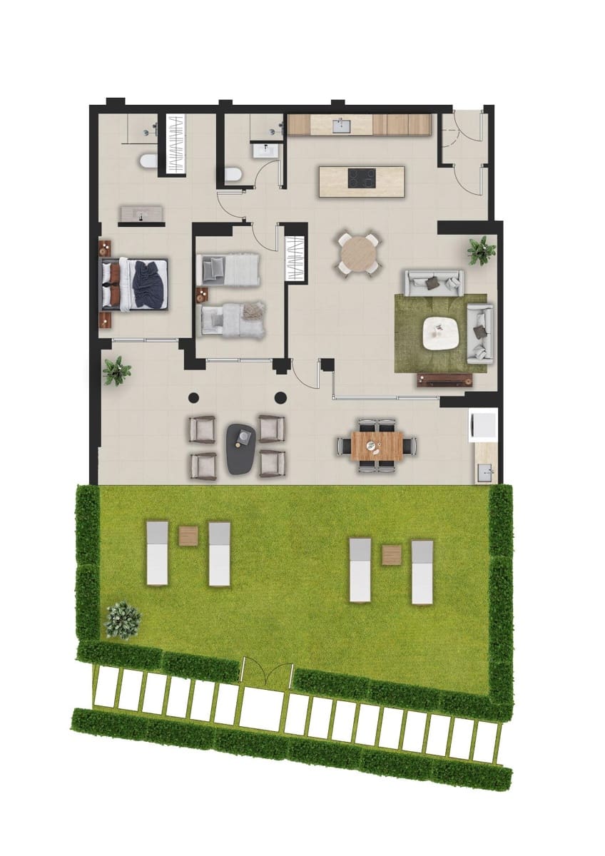 3 Zimmer Apartment zu verkaufen in La Sella mit Pool - 495.000 € (Ref: 9735698)