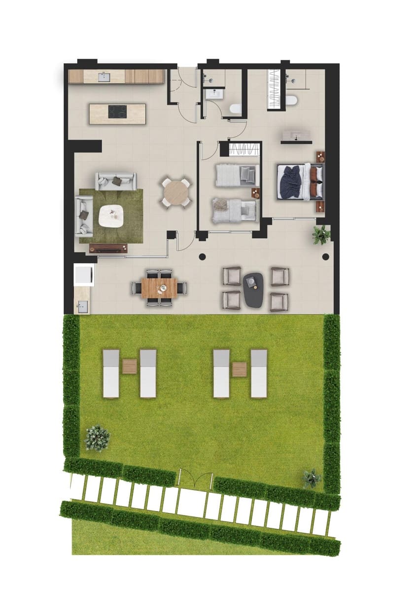 3 Zimmer Apartment zu verkaufen in La Sella mit Pool - 495.000 € (Ref: 9735698)