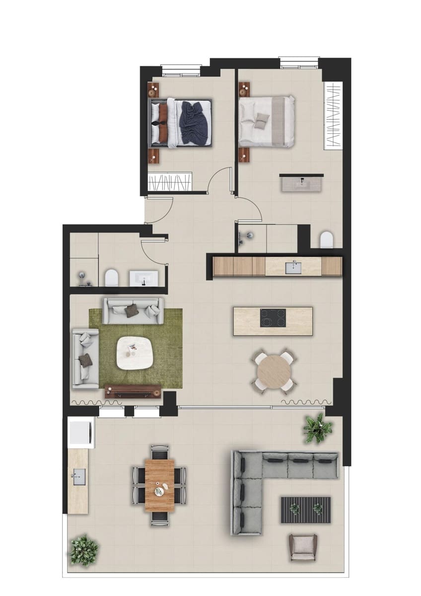 3 Zimmer Apartment zu verkaufen in La Sella mit Pool - 495.000 € (Ref: 9735698)