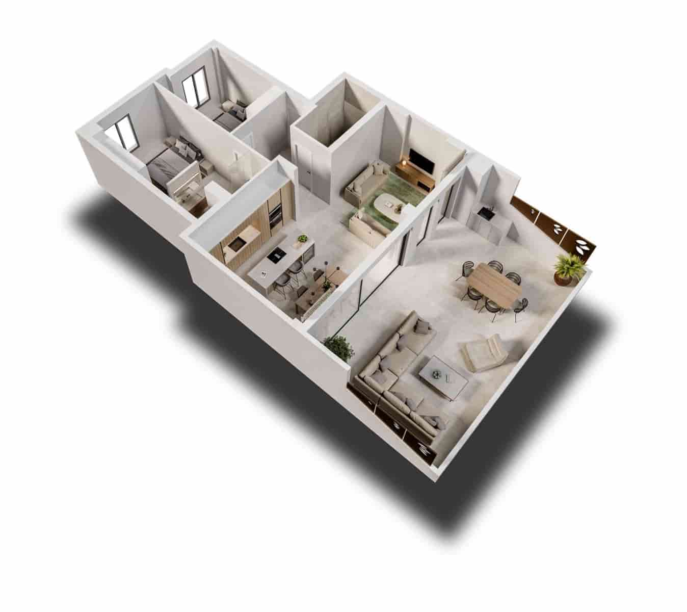 3 Zimmer Apartment zu verkaufen in La Sella mit Pool - 495.000 € (Ref: 9735698)