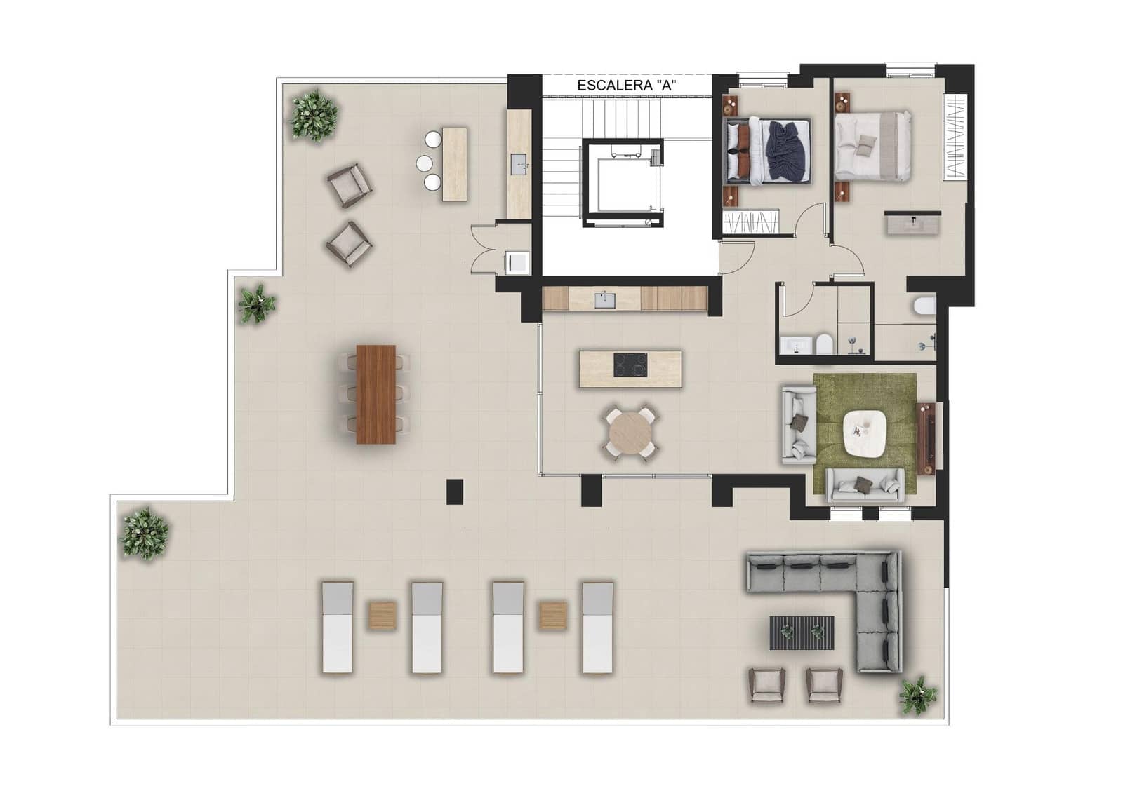 3 Zimmer Apartment zu verkaufen in La Sella mit Pool - 495.000 € (Ref: 9735698)