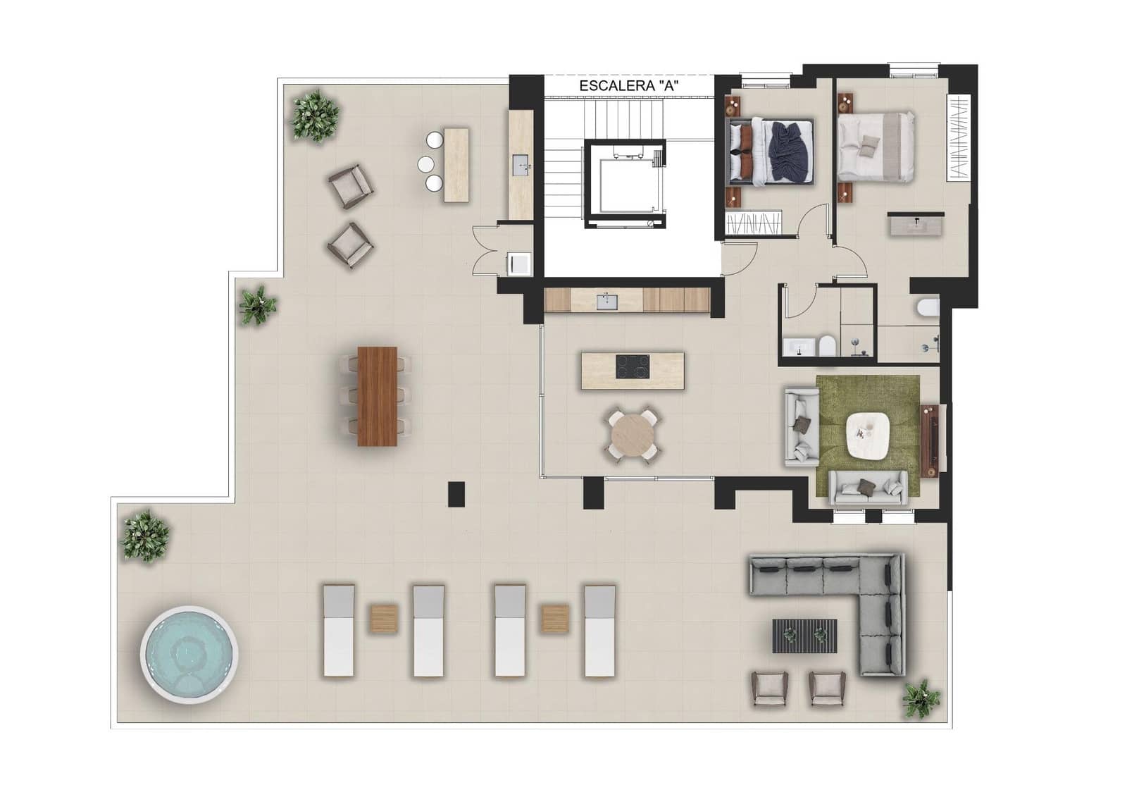 3 Zimmer Apartment zu verkaufen in La Sella mit Pool - 495.000 € (Ref: 9735698)