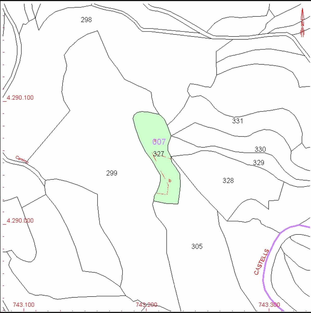 Terreno Não Urbanizado para venda em Castell de Castells - 87 000 € (Ref: 9804493)