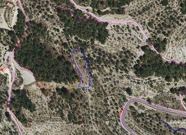 Terreno Não Urbanizado para venda em Castell de Castells - 87 000 € (Ref: 9804493)