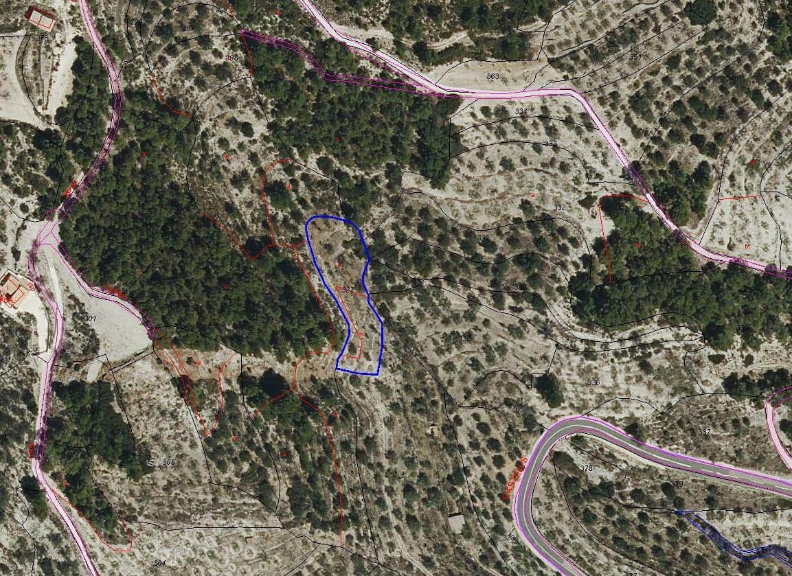 Undeveloped Land for sale in Castell de Castells - € 87,000 (Ref: 9804493)