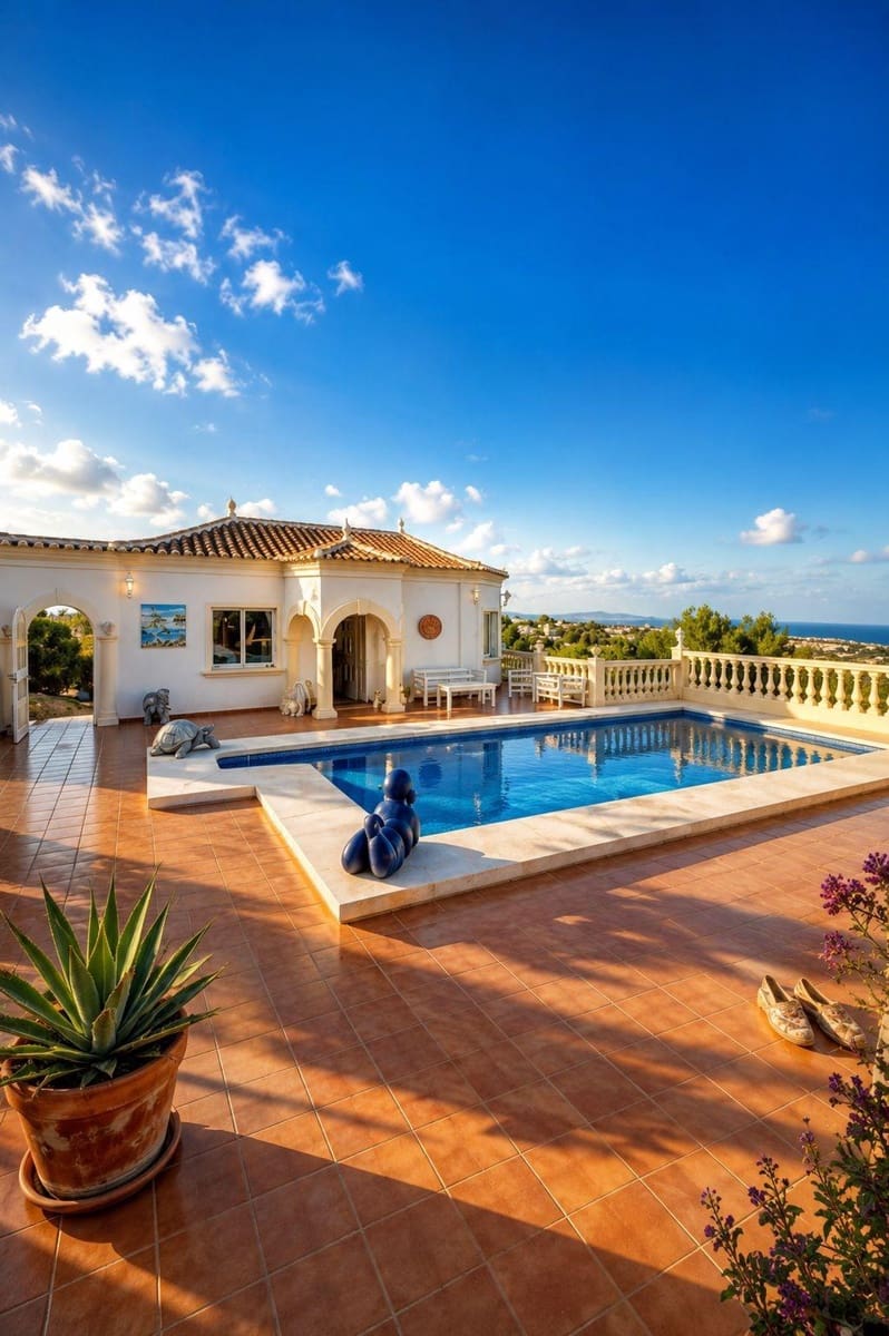 4 bedroom Villa for sale in Denia with pool garage - € 890,000 (Ref: 9857653)