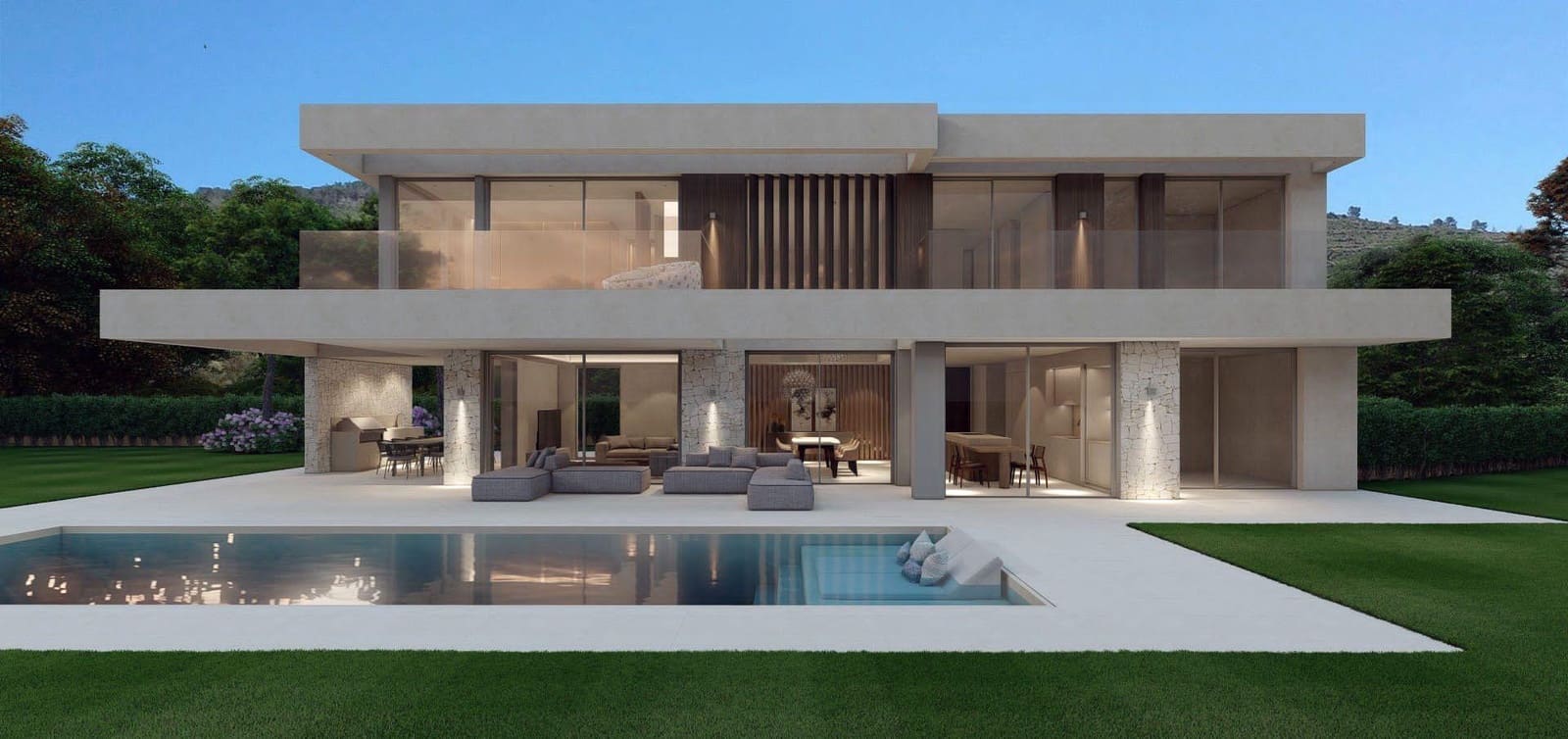 4 bedroom Villa for sale in Calpe / Calp with pool garage - € 1,950,000 (Ref: 9913305)