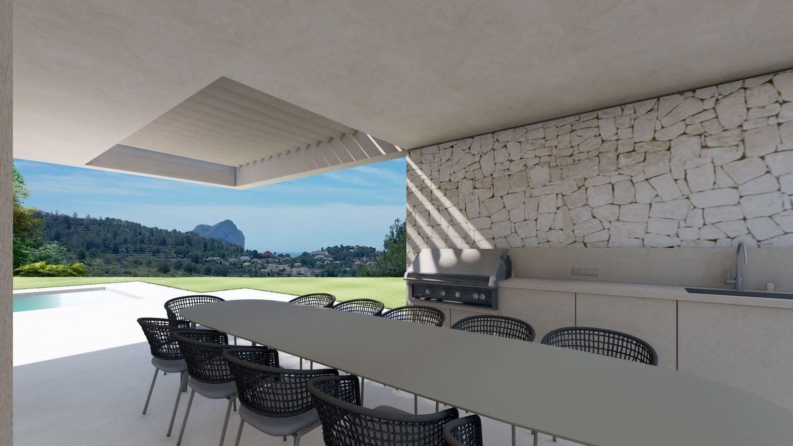 4 bedroom Villa for sale in Calpe / Calp with pool garage - € 1,950,000 (Ref: 9913305)