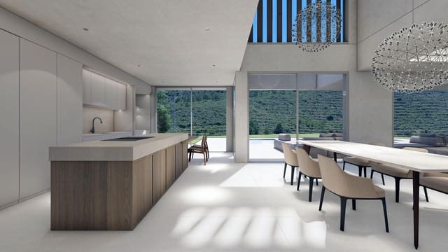 4 soveværelse Villa til salg i Cometa - Carrió, Calpe / Calp med swimmingpool garage - € 1.950.000 (Ref: 9913305)