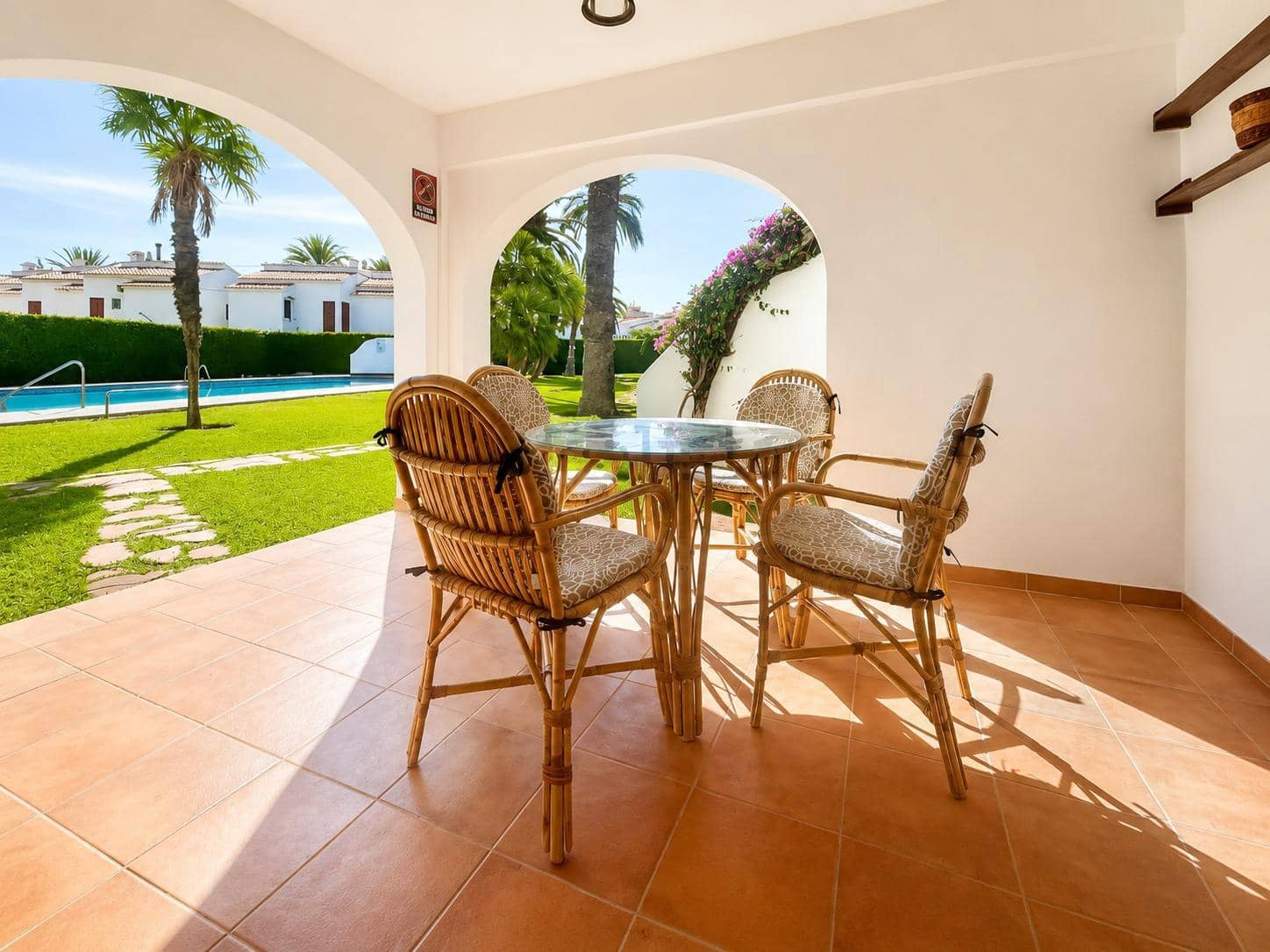 3 quarto Apartamento para arrendar em Denia com piscina garagem - 1 100 € (Ref: 9983118)