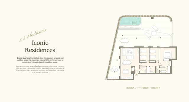Apartamento de 3 habitaciones en Marbella en venta - 999.000 € (Ref: 9532911)