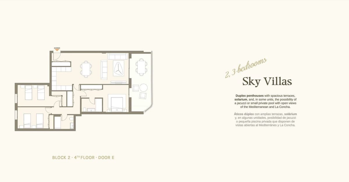 Apartamento de 3 habitaciones en Marbella en venta - 999.000 € (Ref: 9532911)