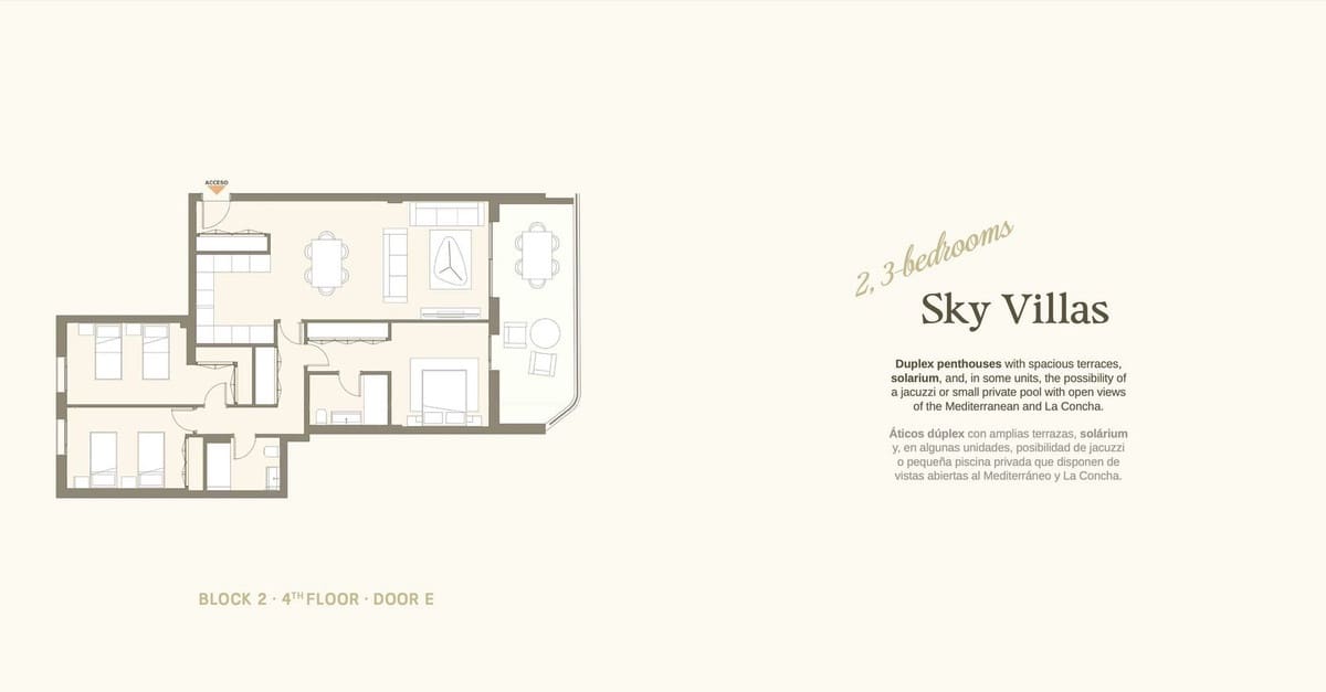 3 quarto Apartamento para venda em Marbella - 999 000 € (Ref: 9532911)