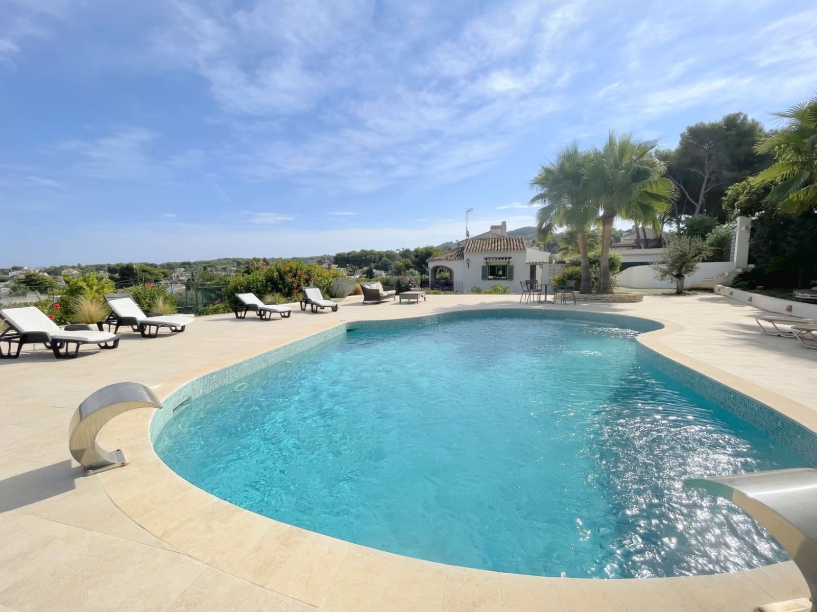 5 soverom Villa til leie i Javea / Xabia med svømmebasseng garasje - € 3 300 (Ref: 7795615)