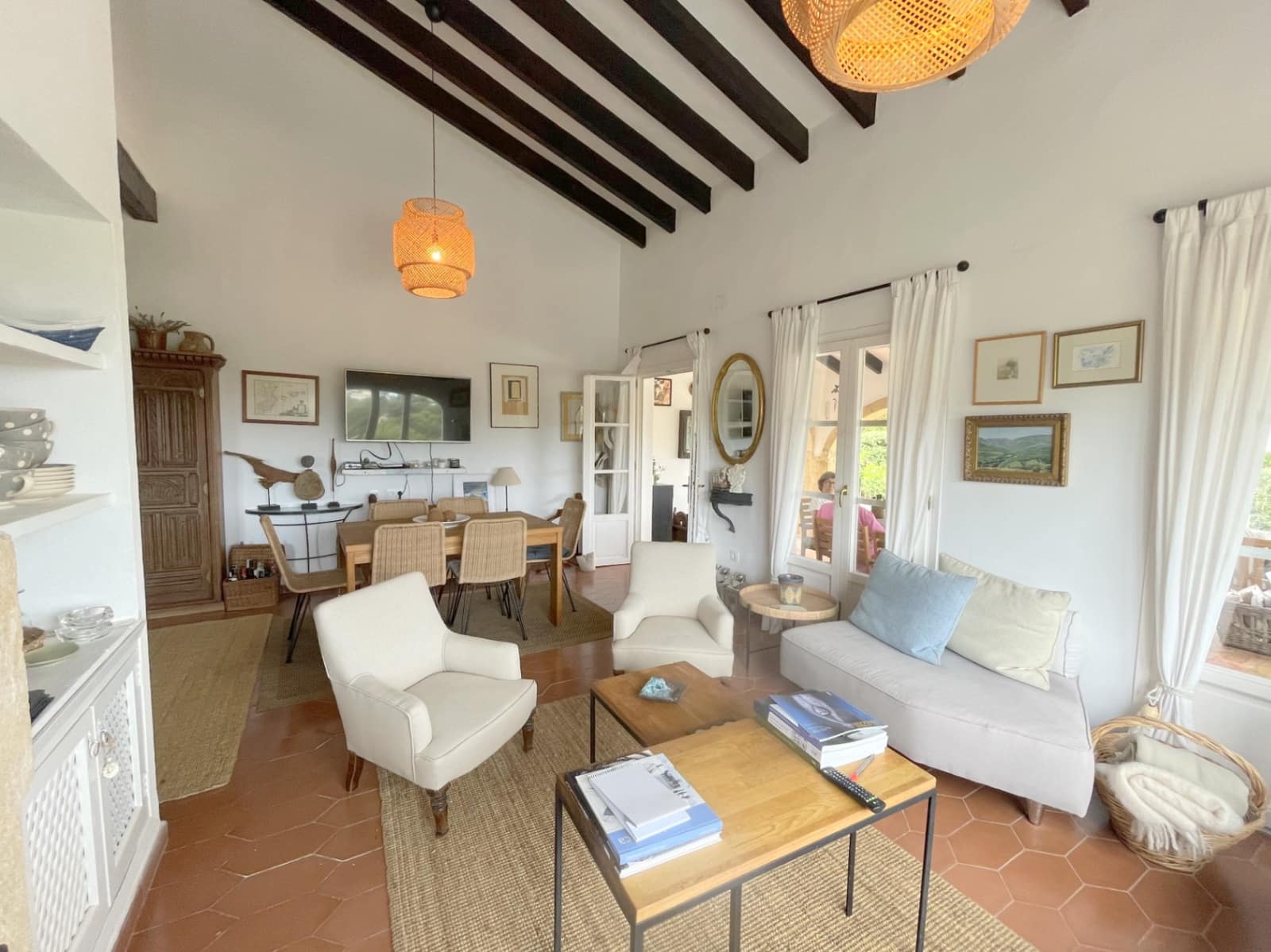 Villa/Maison de 4 chambres à louer à Javea / Xabia avec piscine garage - 2 300 € (Ref: 9720509)