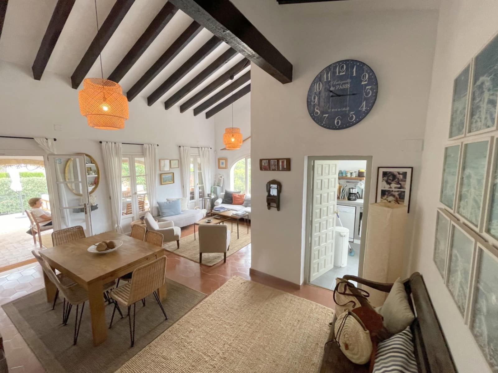 Villa/Maison de 4 chambres à louer à Javea / Xabia avec piscine garage - 2 300 € (Ref: 9720509)