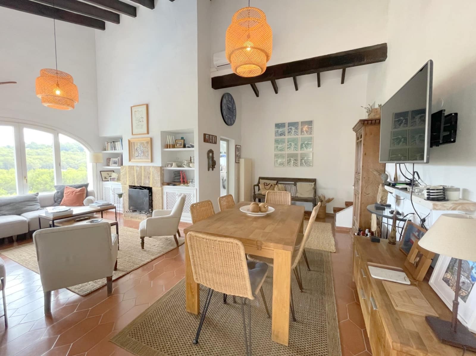 Villa/Maison de 4 chambres à louer à Javea / Xabia avec piscine garage - 2 300 € (Ref: 9720509)