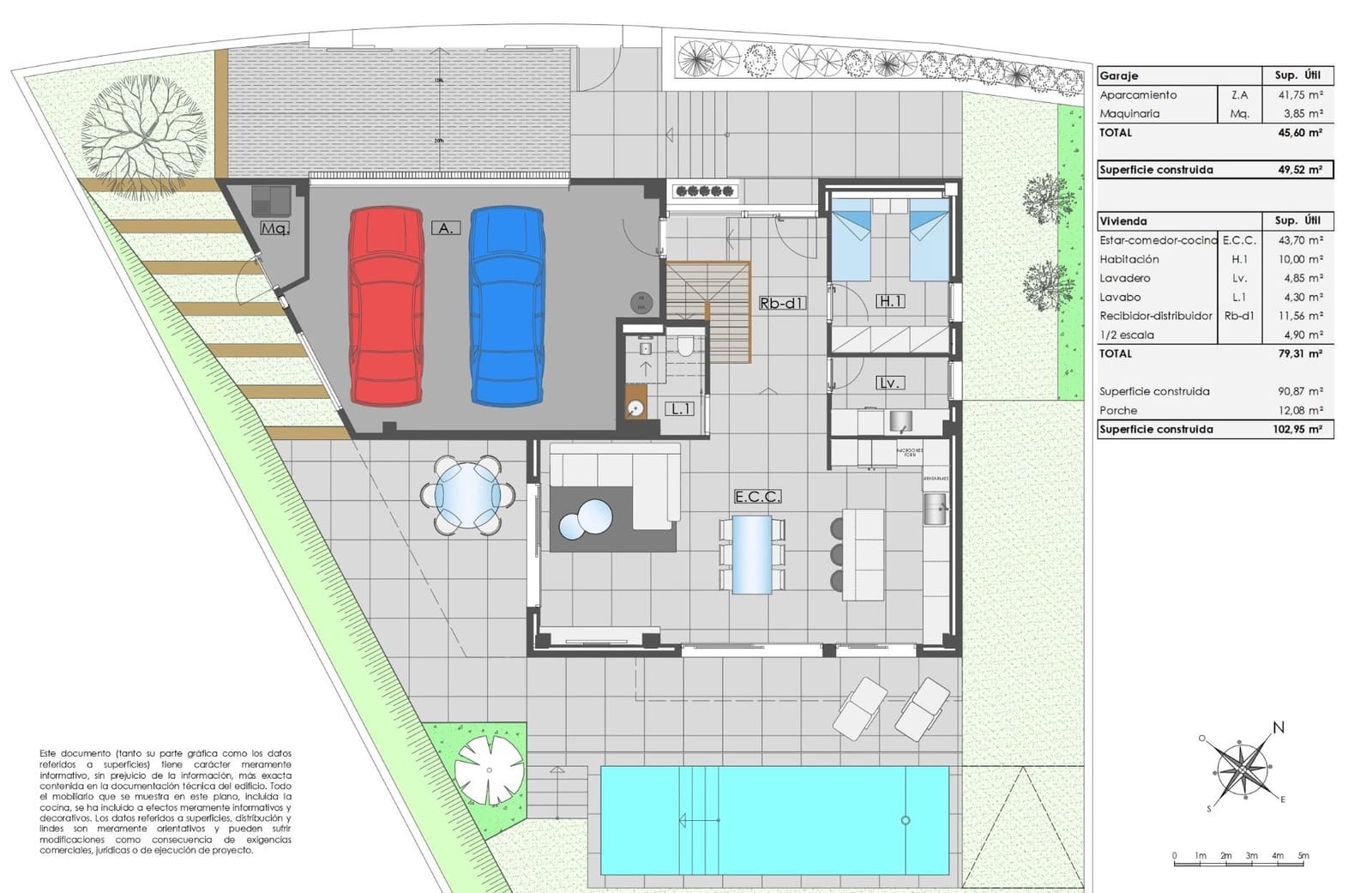 4 soveværelse Villa til salg i Teia med swimmingpool garage - € 1.100.000 (Ref: 9205023)