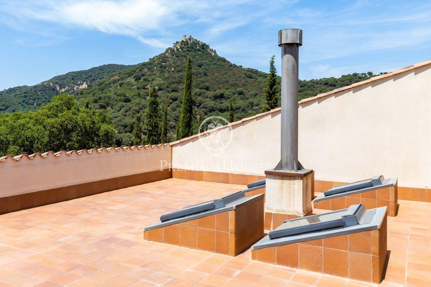 4 chambre Finca/Maison de Campagne à vendre à Cabrera de Mar avec piscine garage - 1 050 000 € (Ref: 9205047)