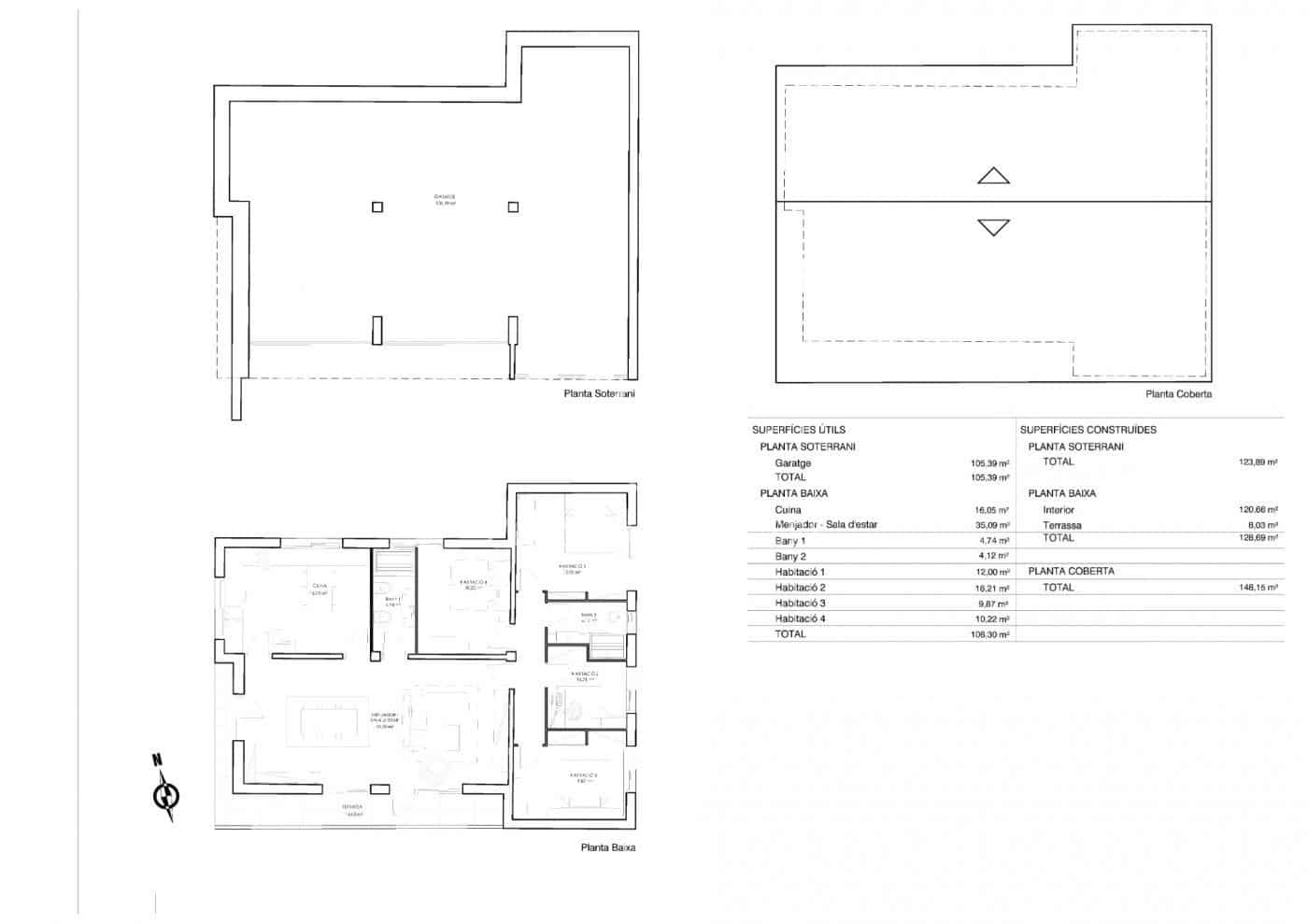 3 soverom Villa til salgs i Cabrils med garasje - € 690 000 (Ref: 9205067)