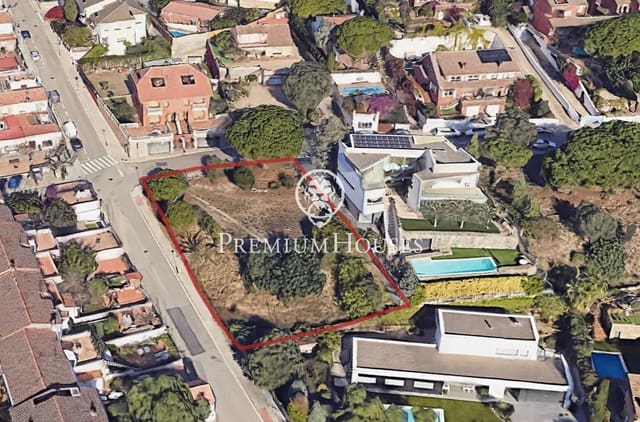 Tomt till salu i Sant Vicenç de Montalt - 475 000 € (Ref: 9205099)