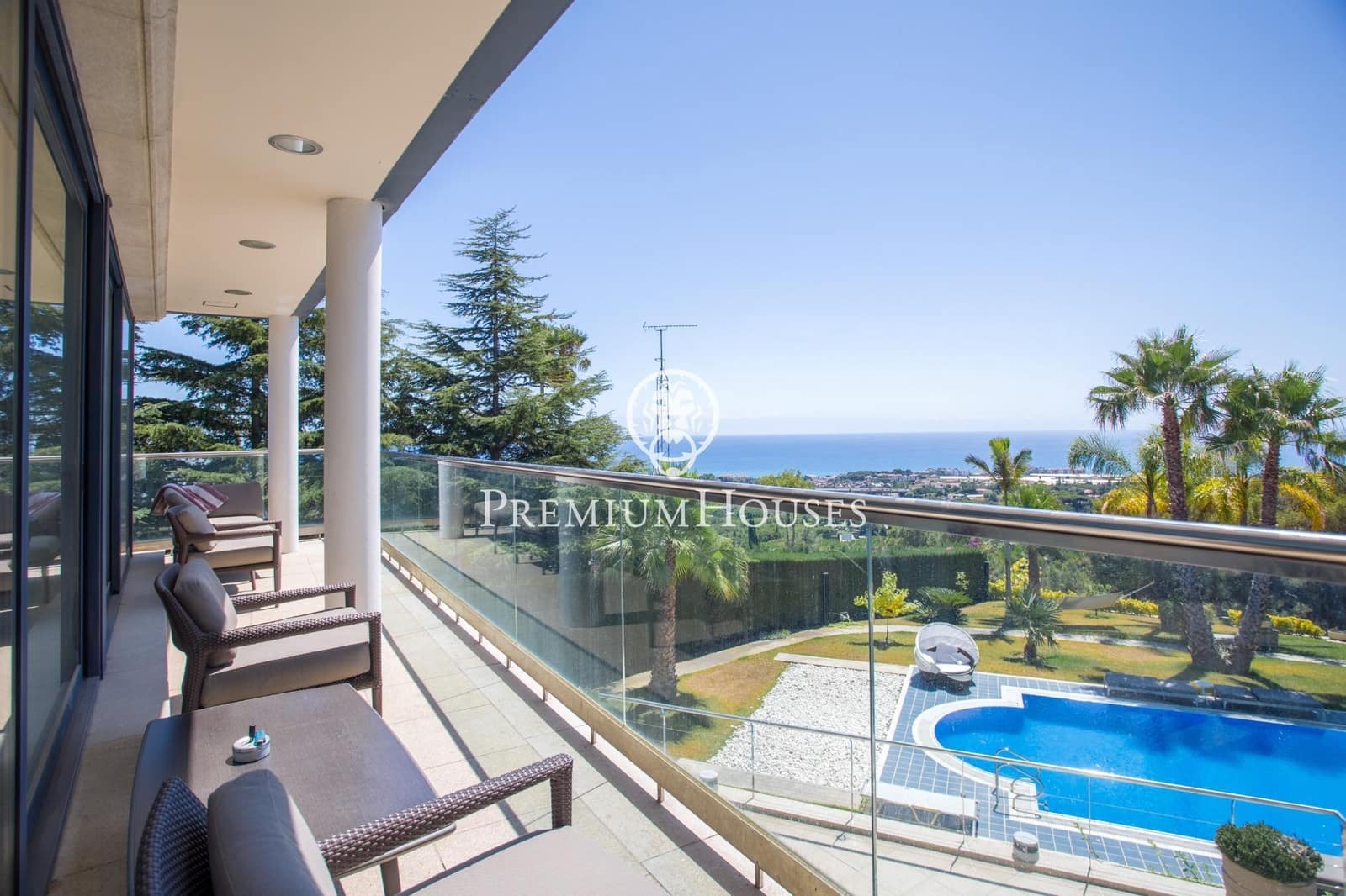 7 chambre Villa/Maison à vendre à Sant Andreu de Llavaneres avec piscine garage - 3 500 000 € (Ref: 9205138)