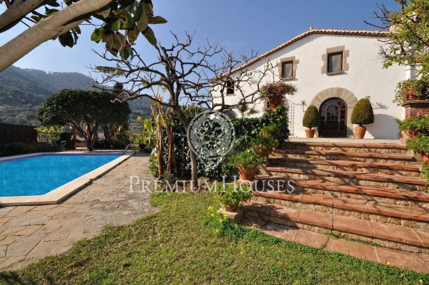 10 chambre Finca/Maison de Campagne à vendre à Cabrera de Mar avec piscine garage - 1 200 000 € (Ref: 9205159)