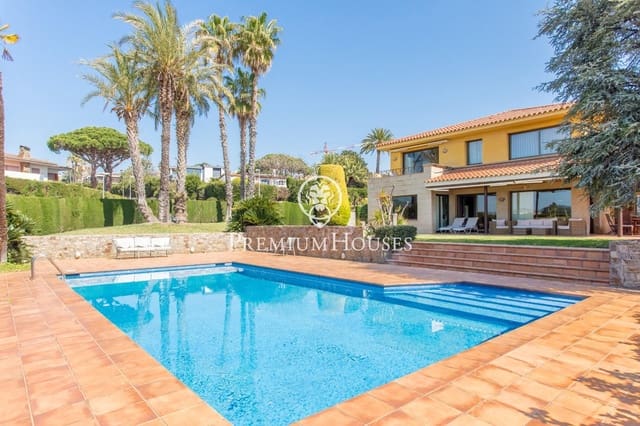 5 chambre Villa/Maison à vendre à Alella avec piscine garage - 1 750 000 € (Ref: 9205189)